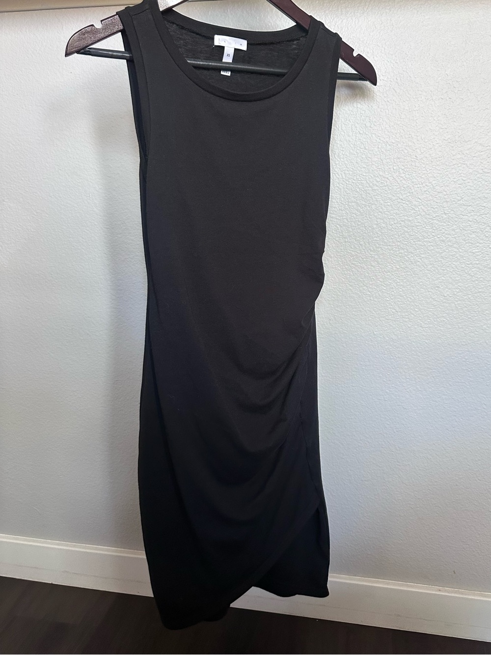 Leith Black Midi Tank Dress